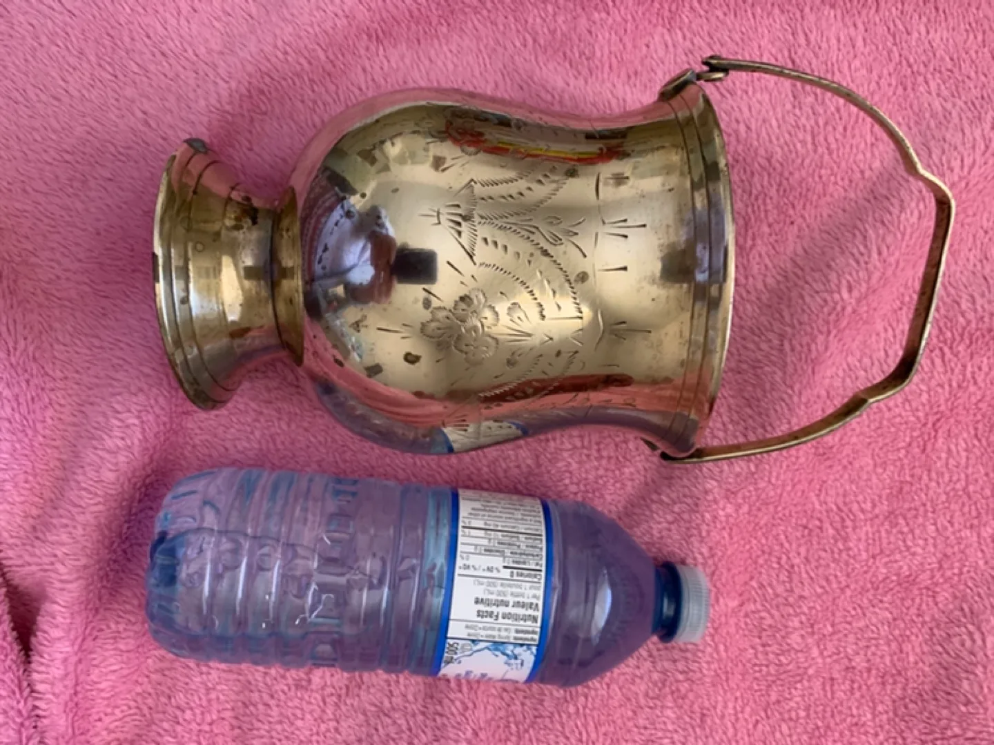 Vintage Brass Bucket image indicator(2)