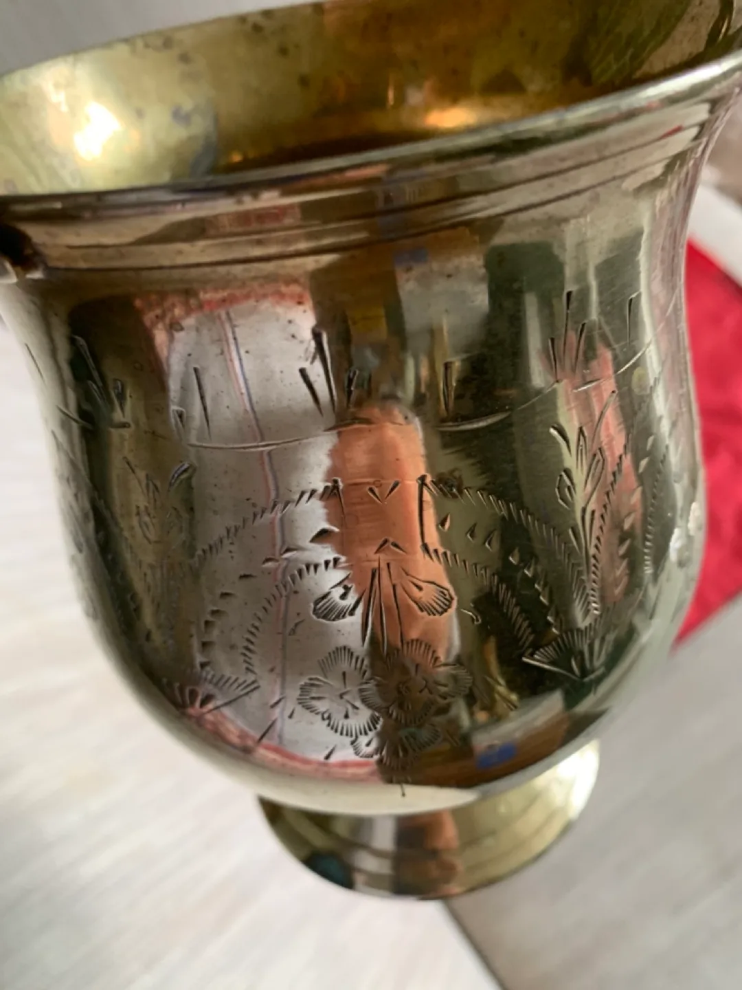 Vintage Brass Bucket image indicator(4)