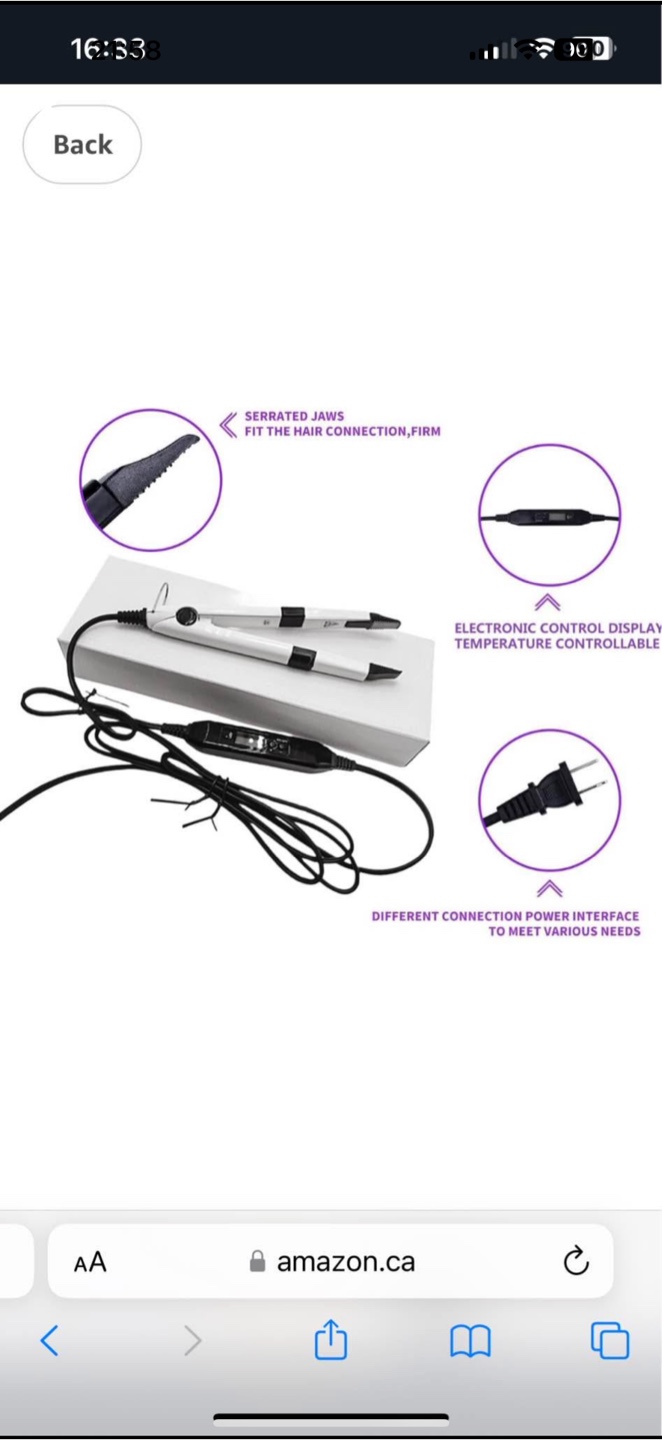 Pre-bonded Hair Extension Kit with Application Tool - photo 4