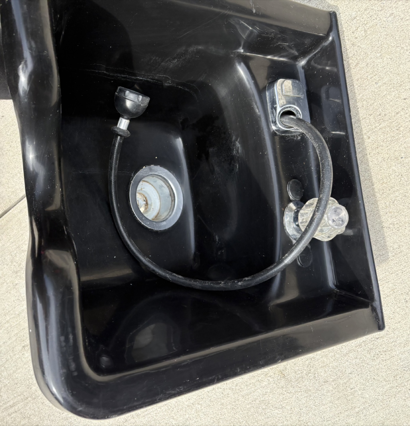 Black Salon Shampoo Bowl with Cabinet - photo 5
