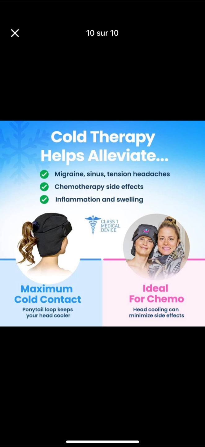 IceKap Cold Therapy Headache Cap