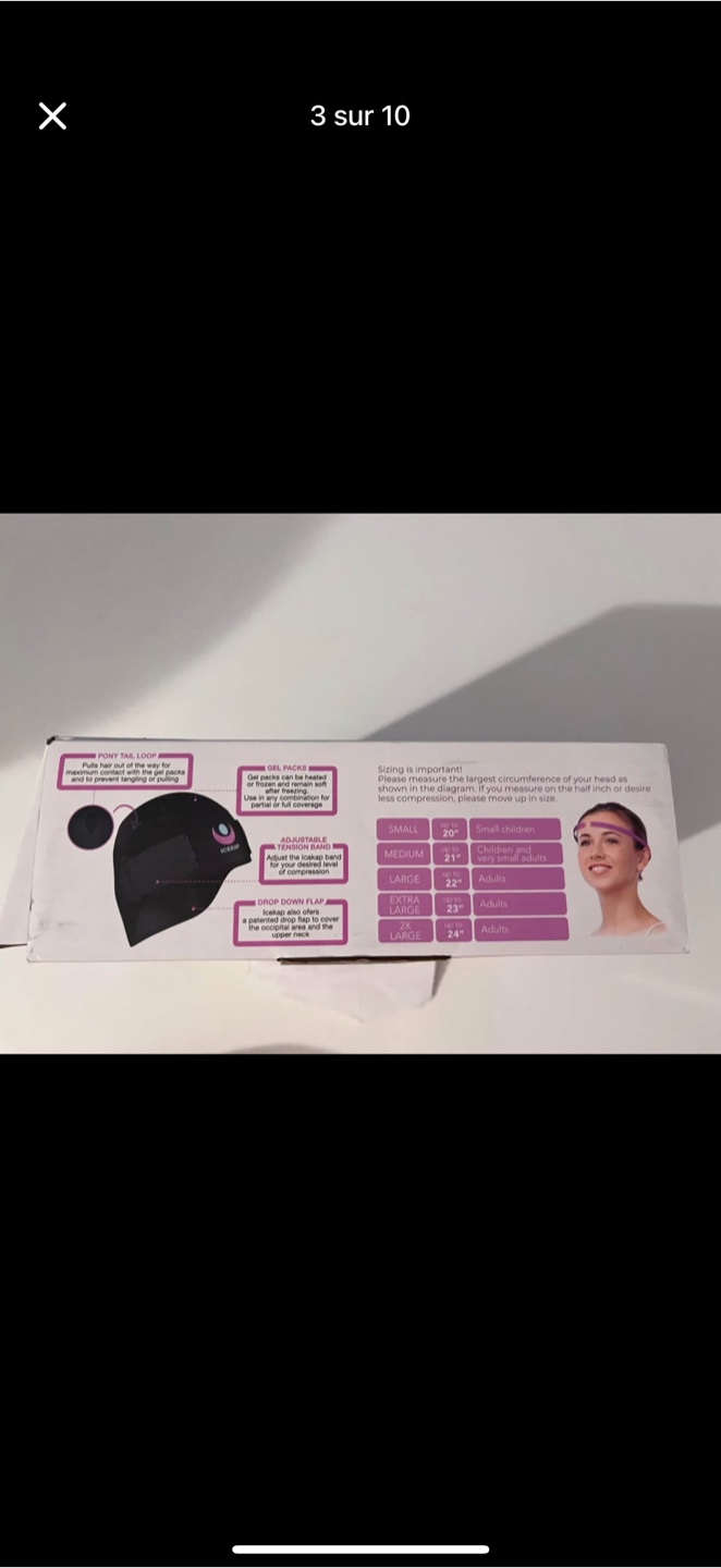 IceKap Cold Therapy Headache Cap - photo 5