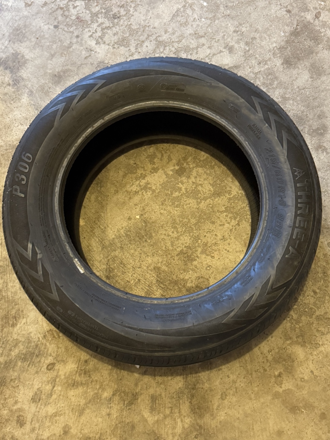 Athree P306 215/60R16 99H Summer Tire - photo 3