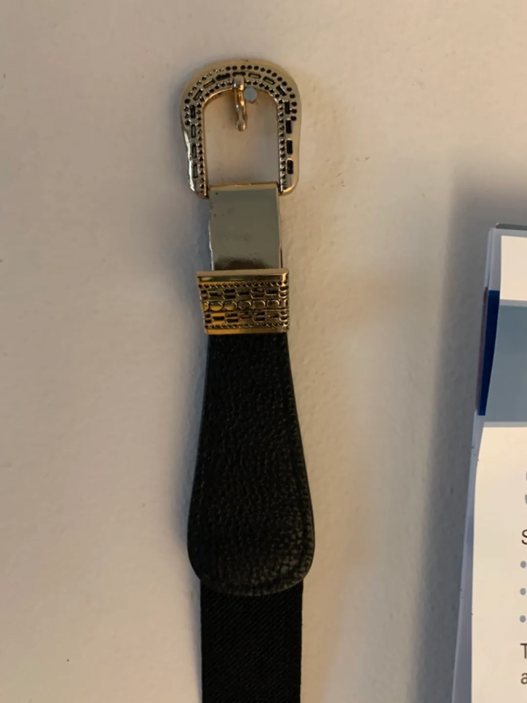 Brand new Black Elastic Belts image indicator(2)