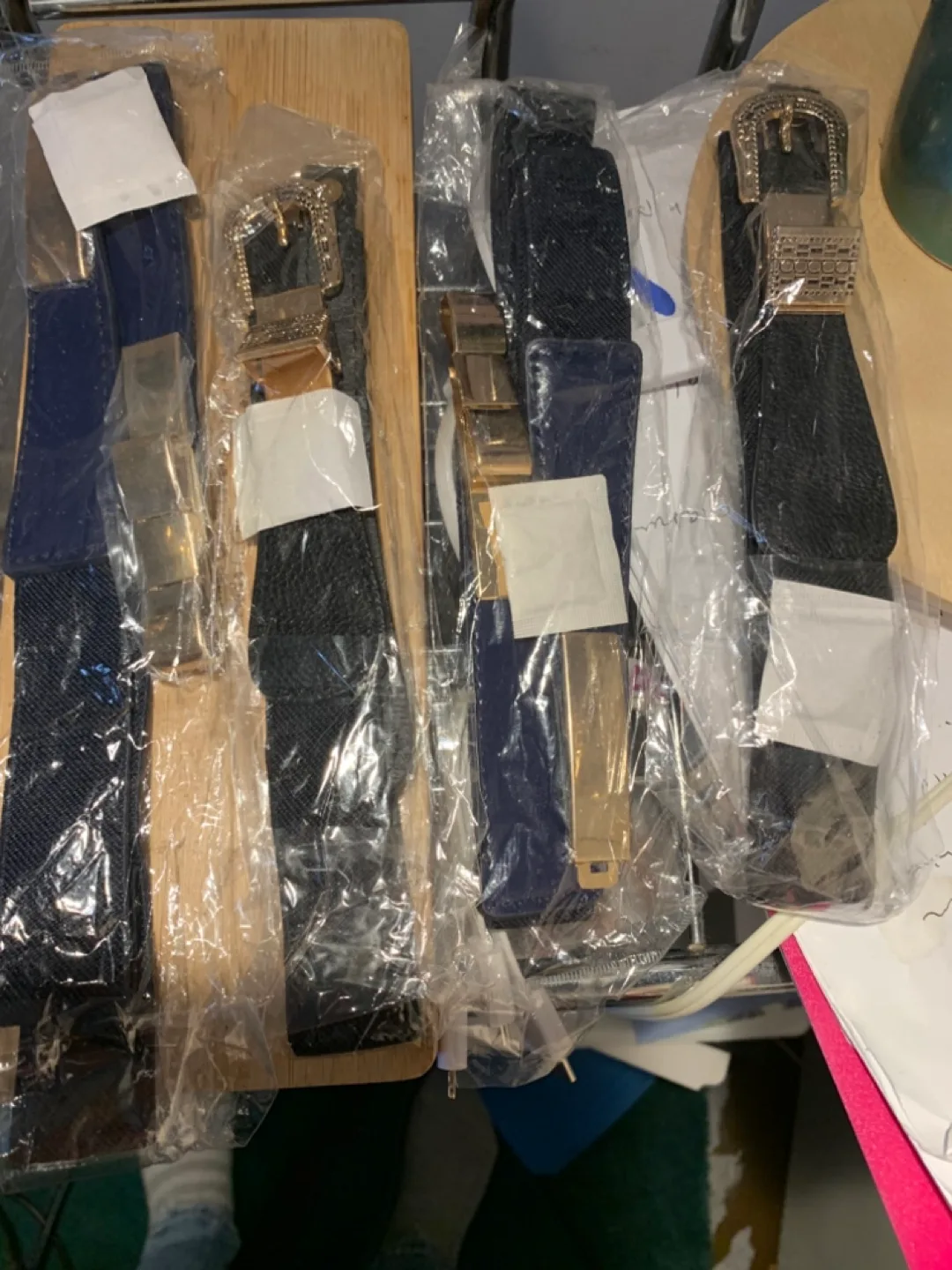 Brand new Black Elastic Belts image indicator(3)