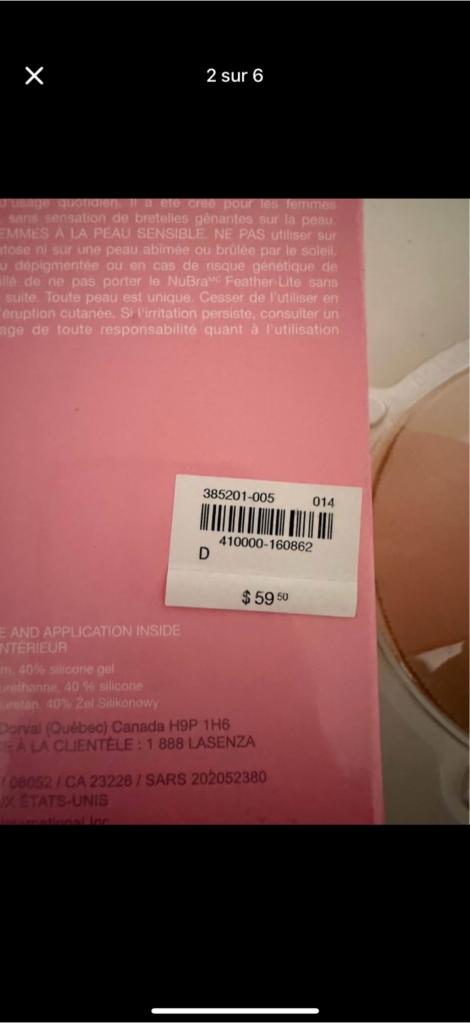 Dreamshapers La Senza Seamless Feather-Lite Bra - Size D - photo 5