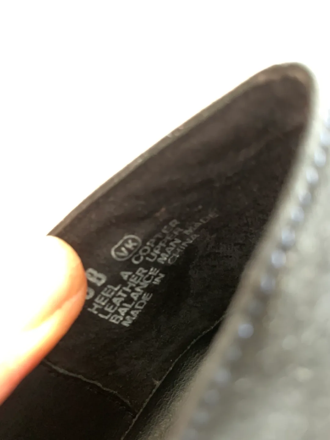 Aerosoles Dark Blue Suede Slip-On heels image indicator(6)