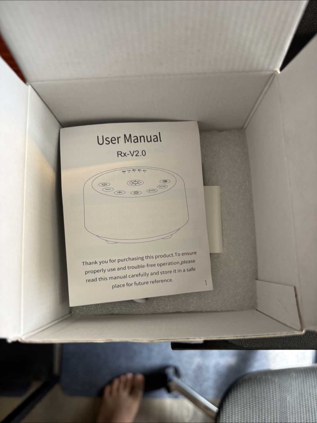 White noise Sound Machine with Night Light - photo 3