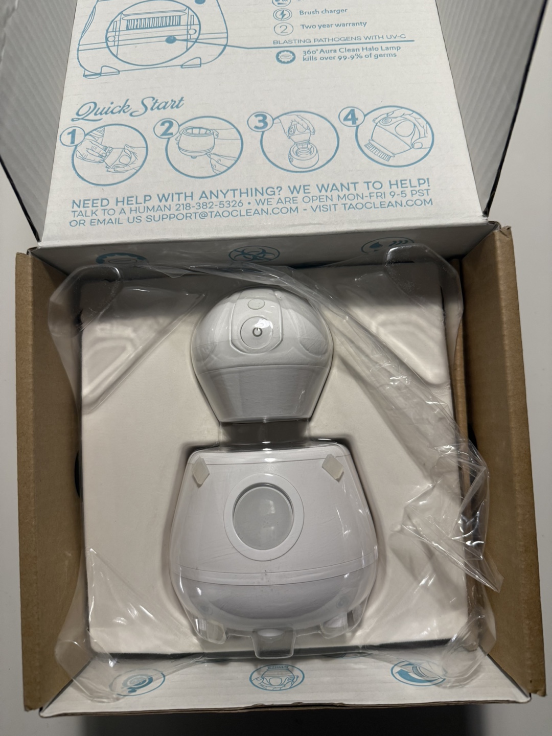 Aura Clean Halo Facial Cleansing System - Suave Mauve