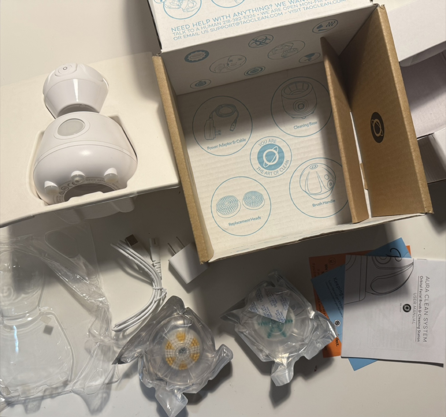 Aura Clean Halo Facial Cleansing System - Suave Mauve - photo 2