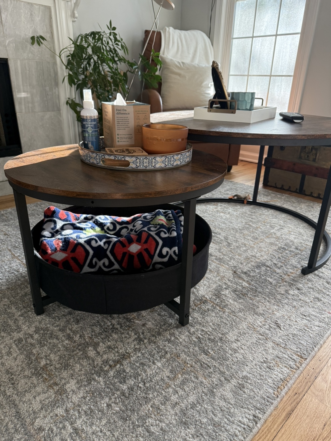 Nested Coffee Table Set with Storage - photo 2