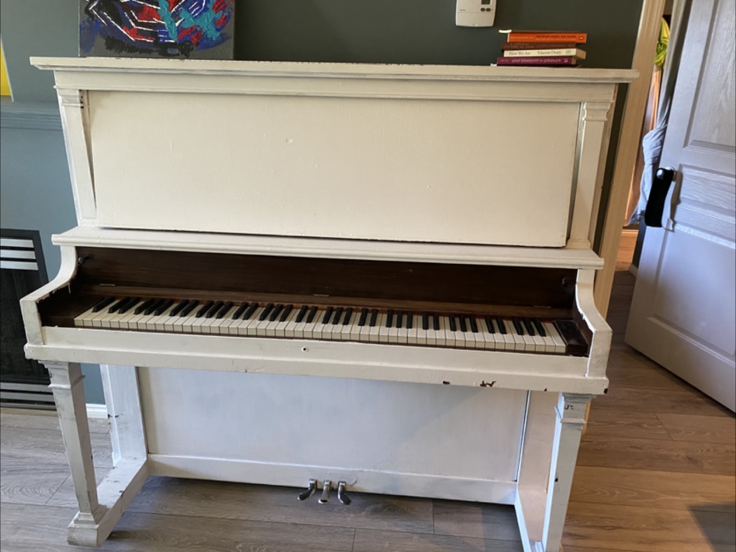 Antique Upright Piano - free! Pick up only