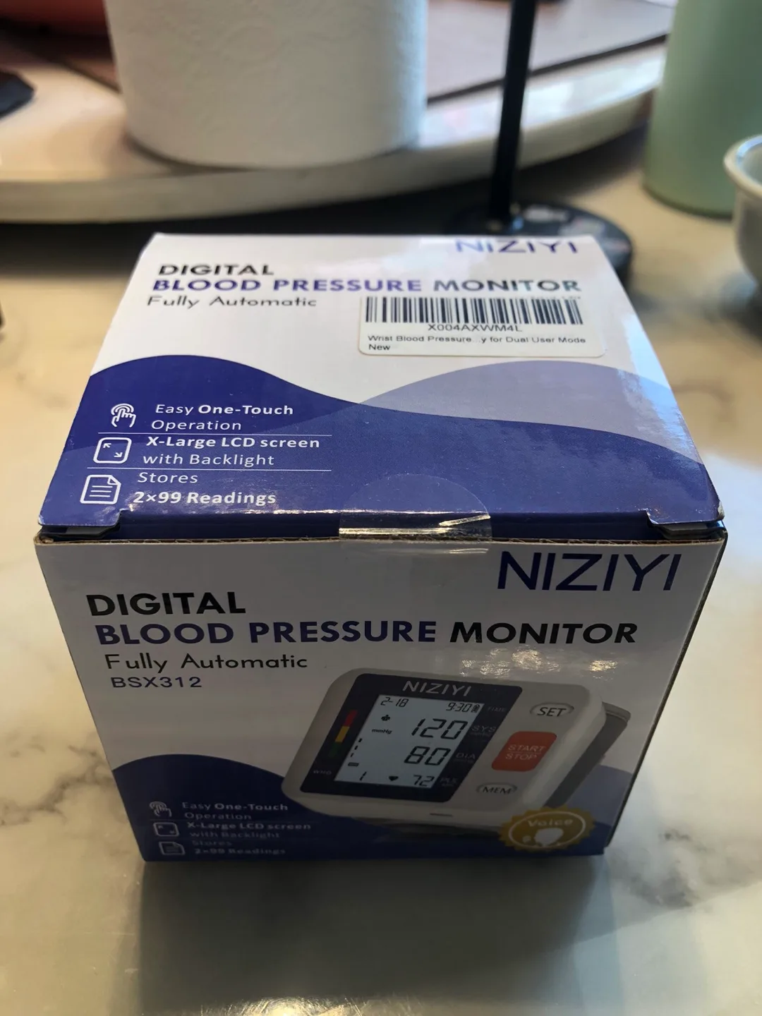 Blood pressure monitor - wrist cuff image indicator(2)