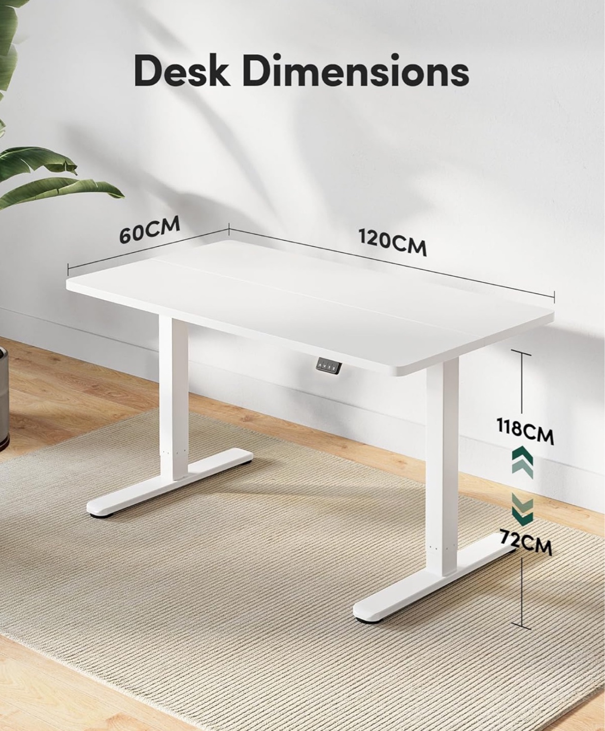 Brand-new Electric Height-Adjustable Sit-Stand Desk - photo 2