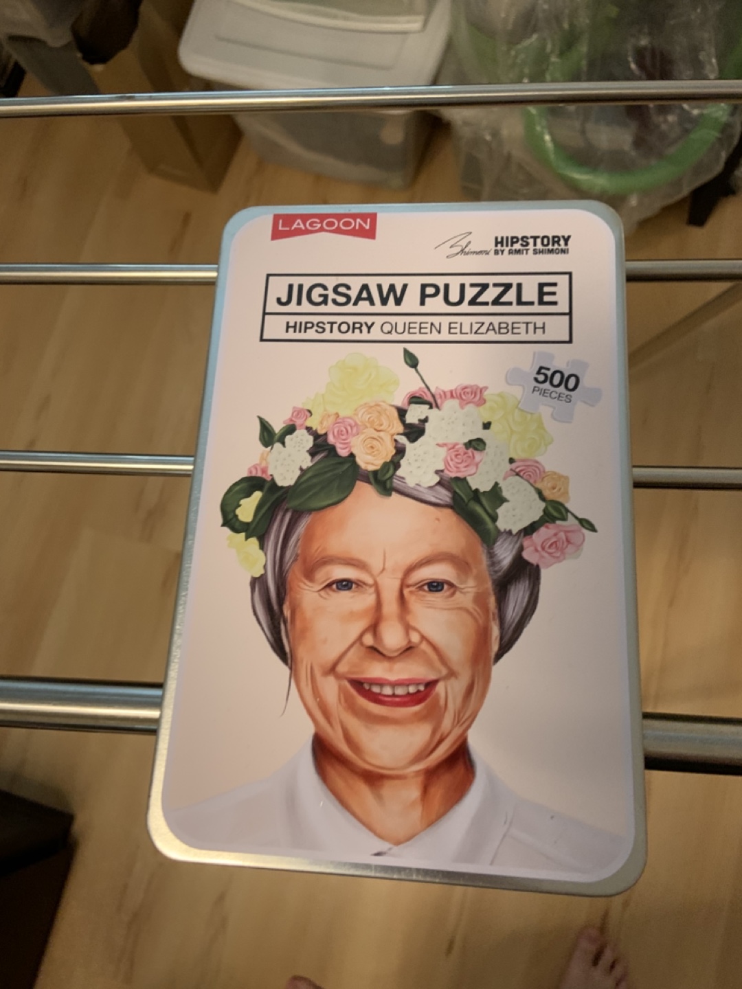 Hipstory Queen Elizabeth 500-Piece Jigsaw Puzzle