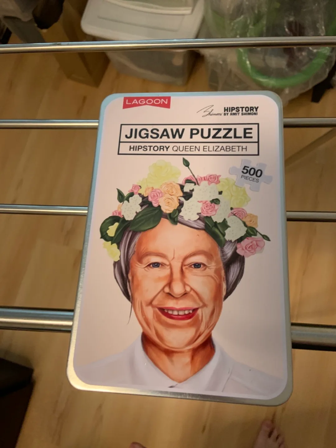 Hipstory Queen Elizabeth 500-Piece Jigsaw Puzzle thumbnail