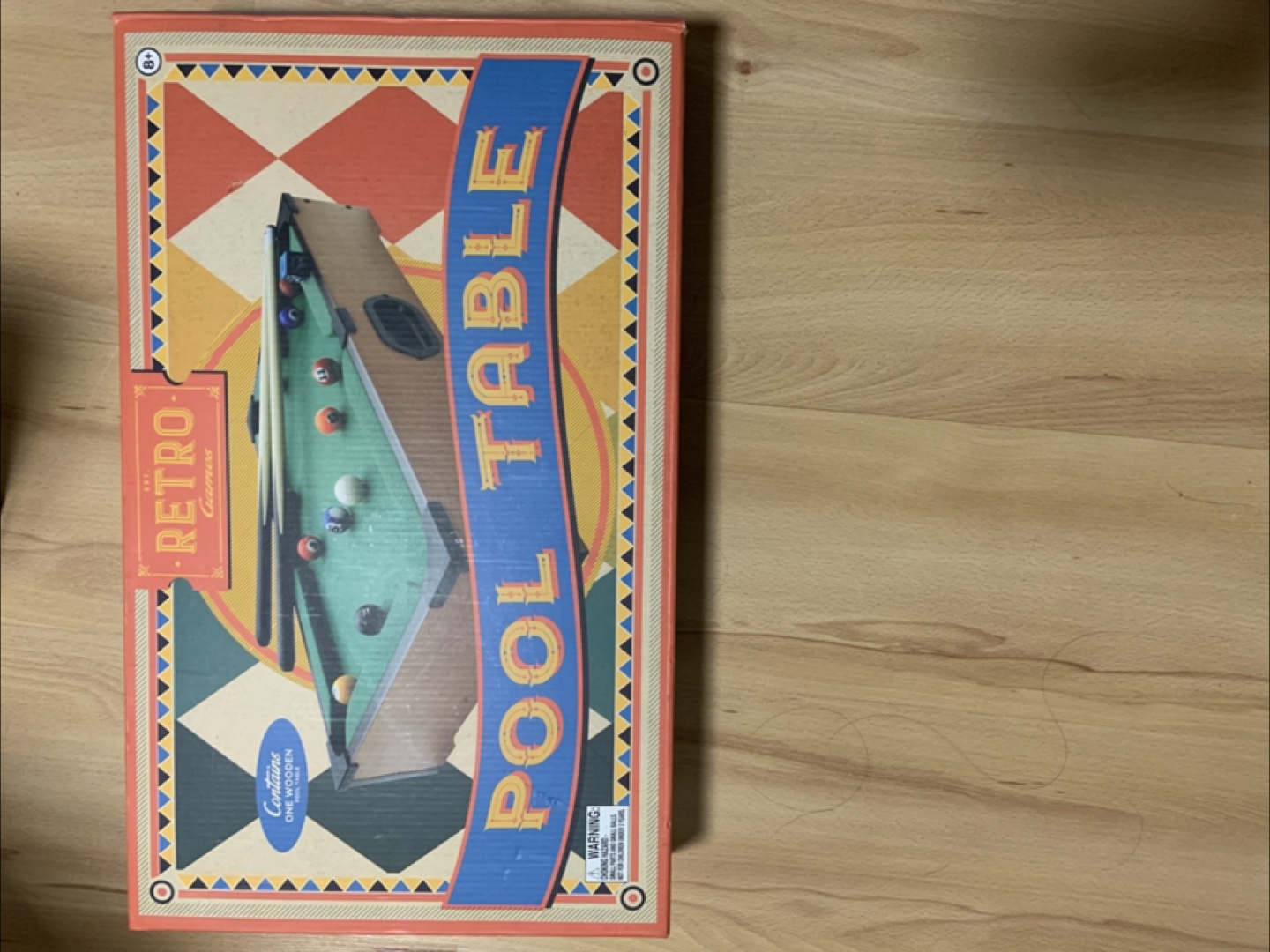 Retro Pool Table Game