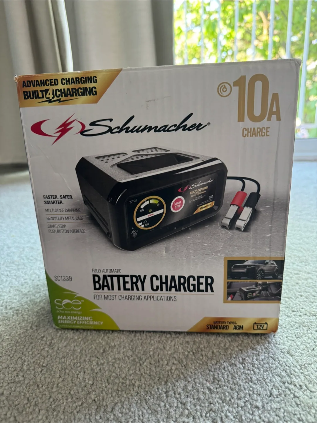 Schumacher SC1339 10A Fully Automatic Battery Charger