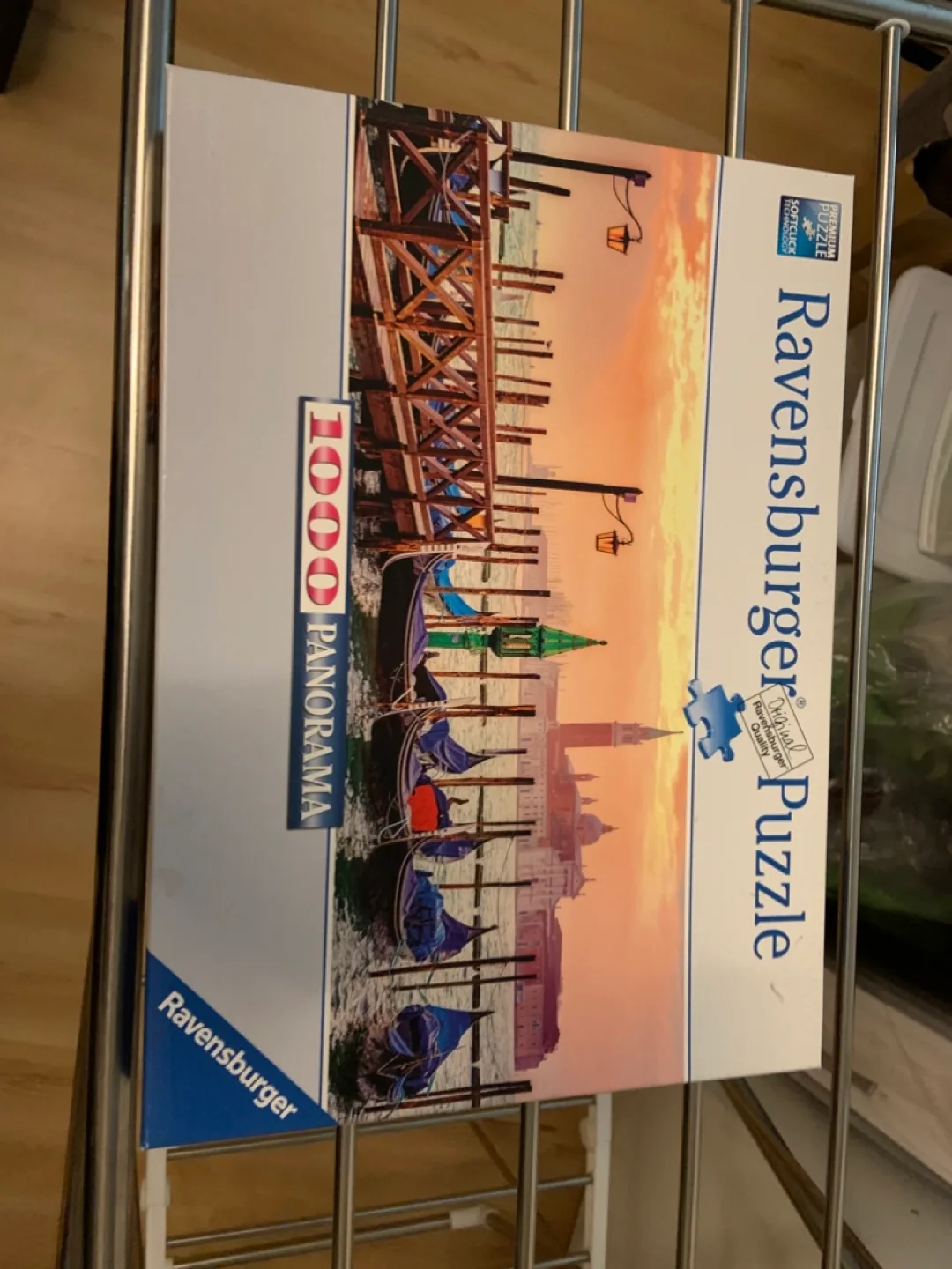 Ravensburger 1000 Piece Panorama Puzzle - Venice Gondolas thumbnail