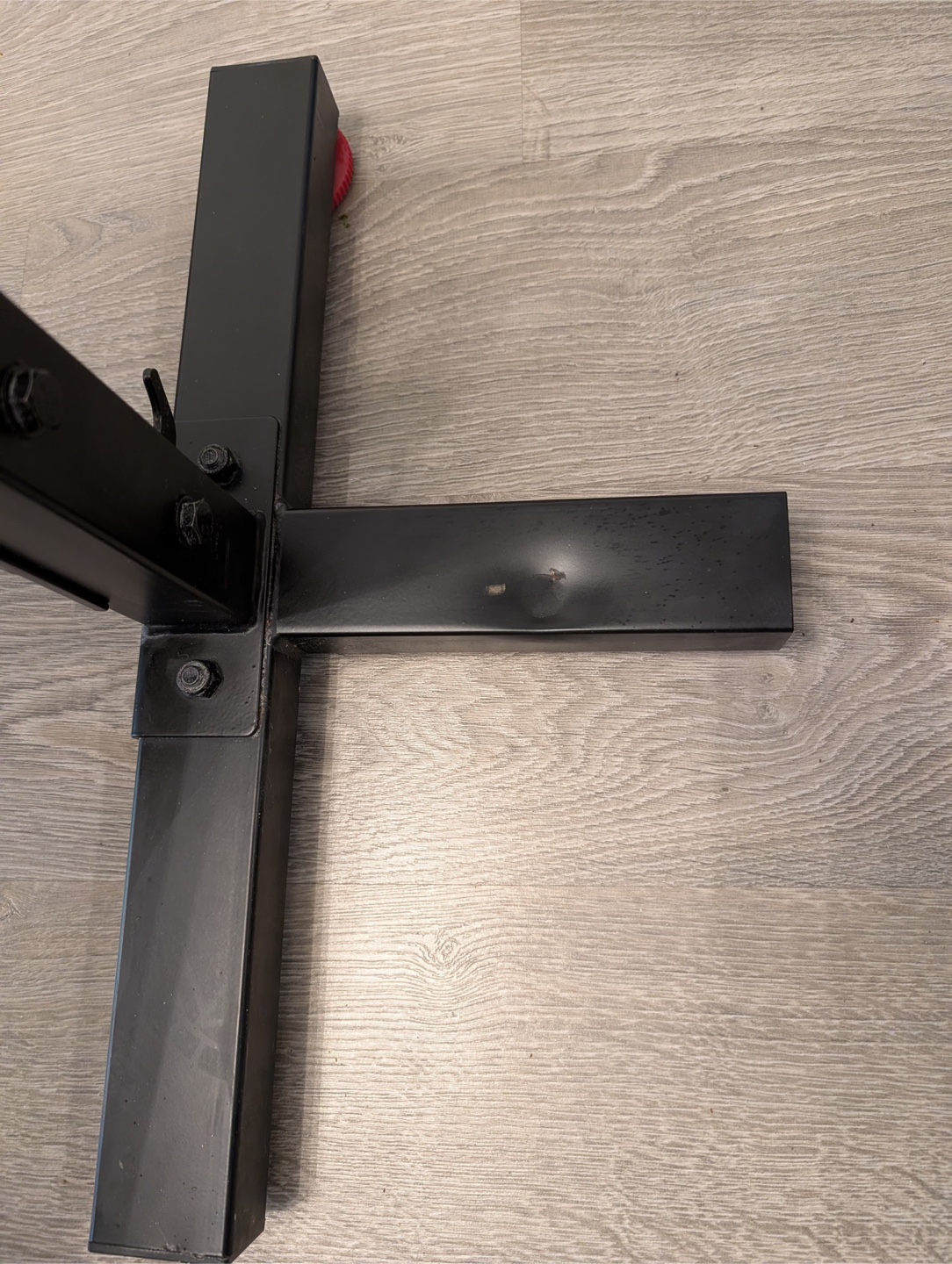 Adjustable Press bench + bar + weights - photo 4