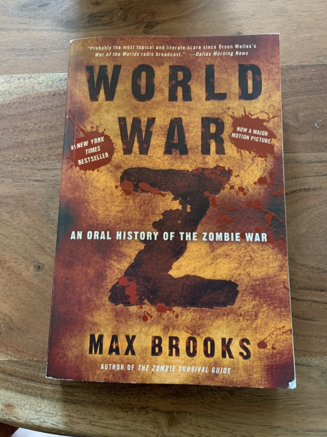 World War Z: An Oral History of the Zombie War by Max Brooks