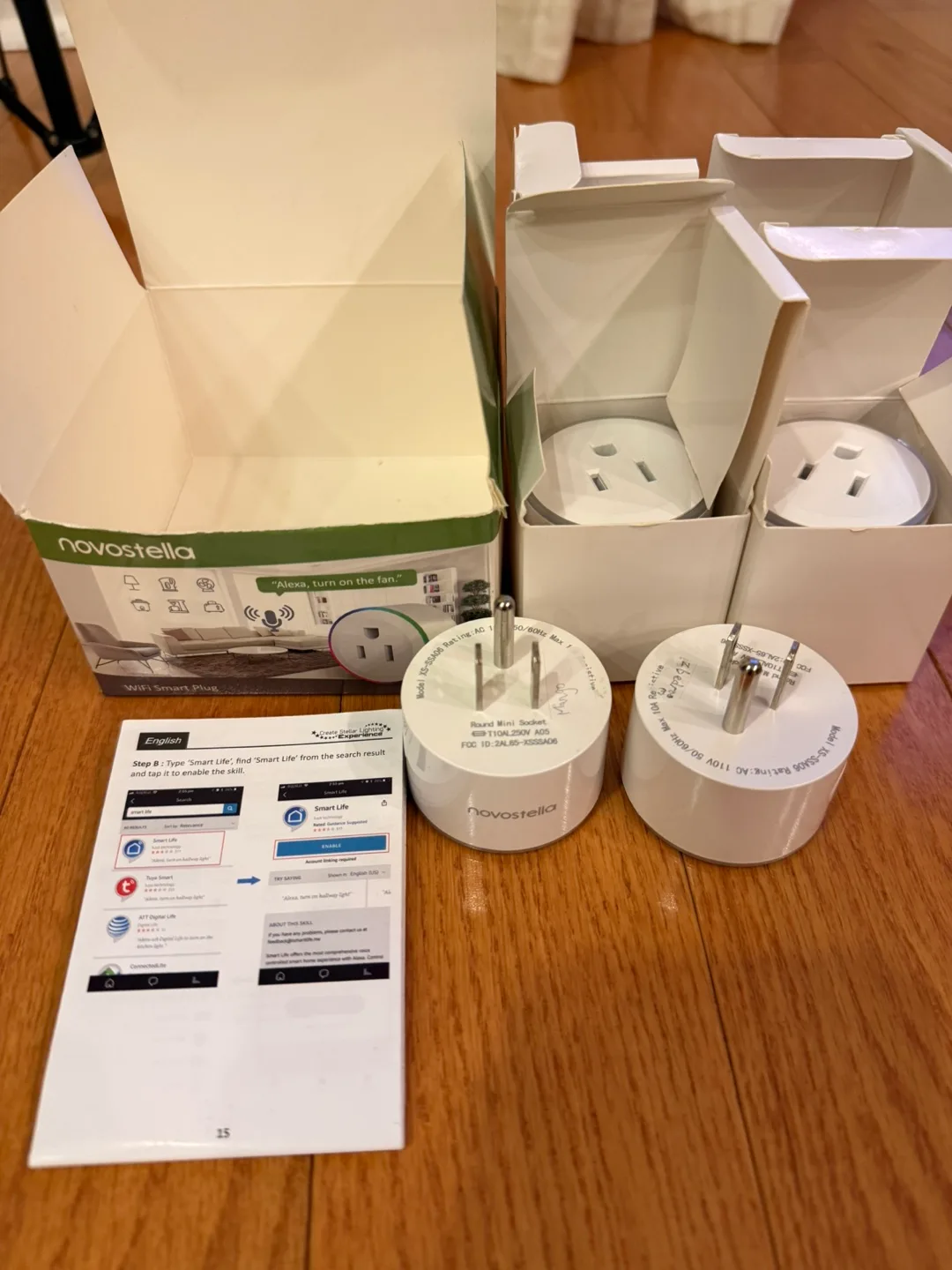 2 Novostella WiFi Smart Plugs for Alexia thumbnail