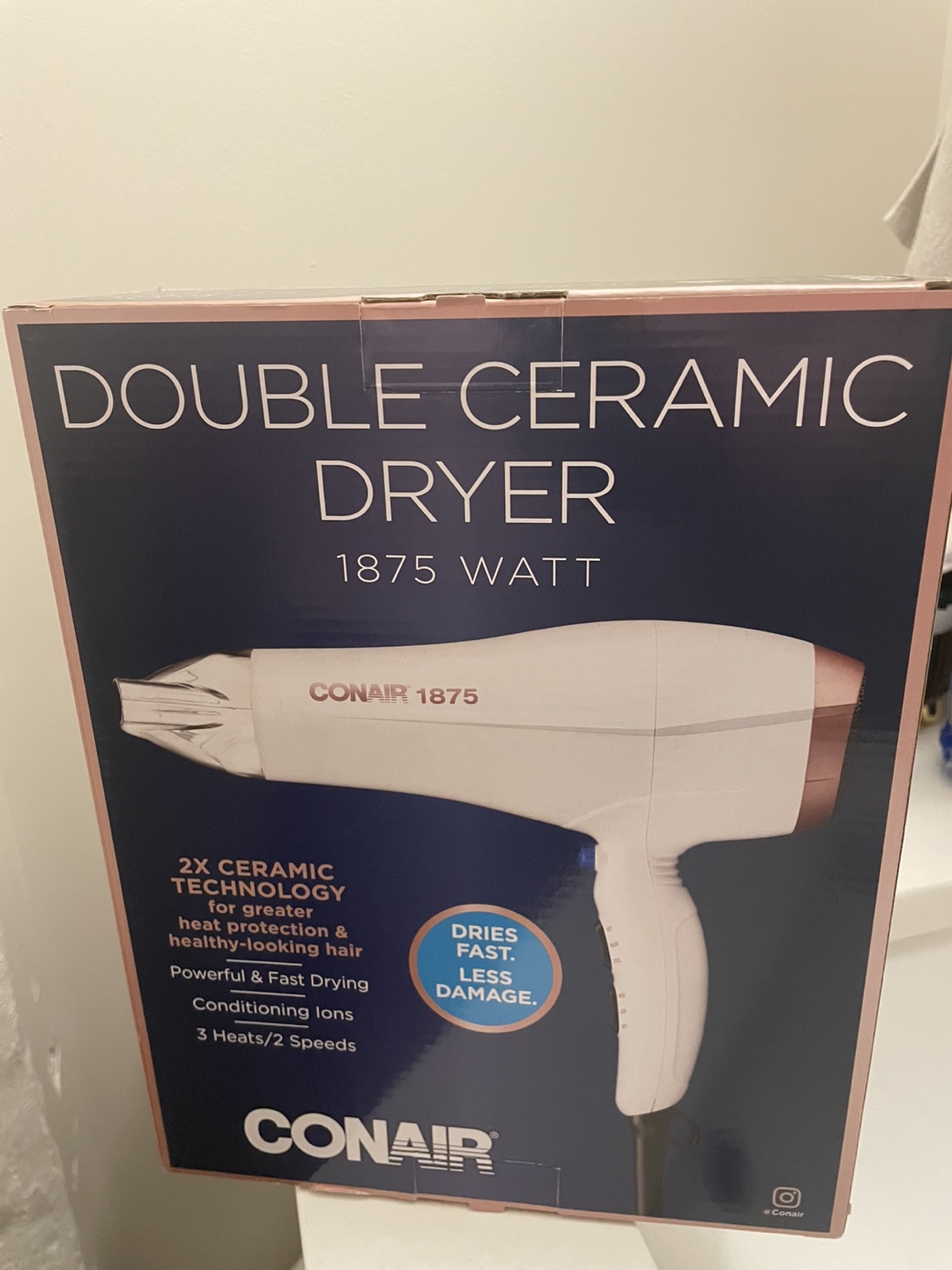 Conair 1875 Watt Double Ceramic Dryer - photo 2