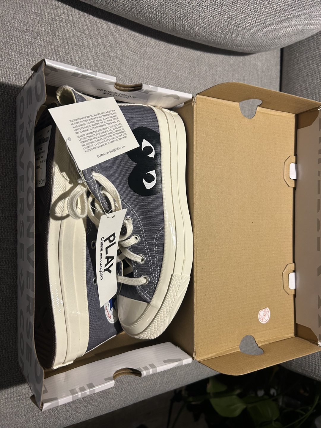 Comme des Garçons PLAY x Converse - photo 4