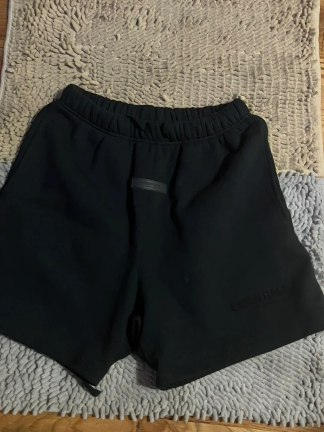 Essentials Black Shorts thumbnail