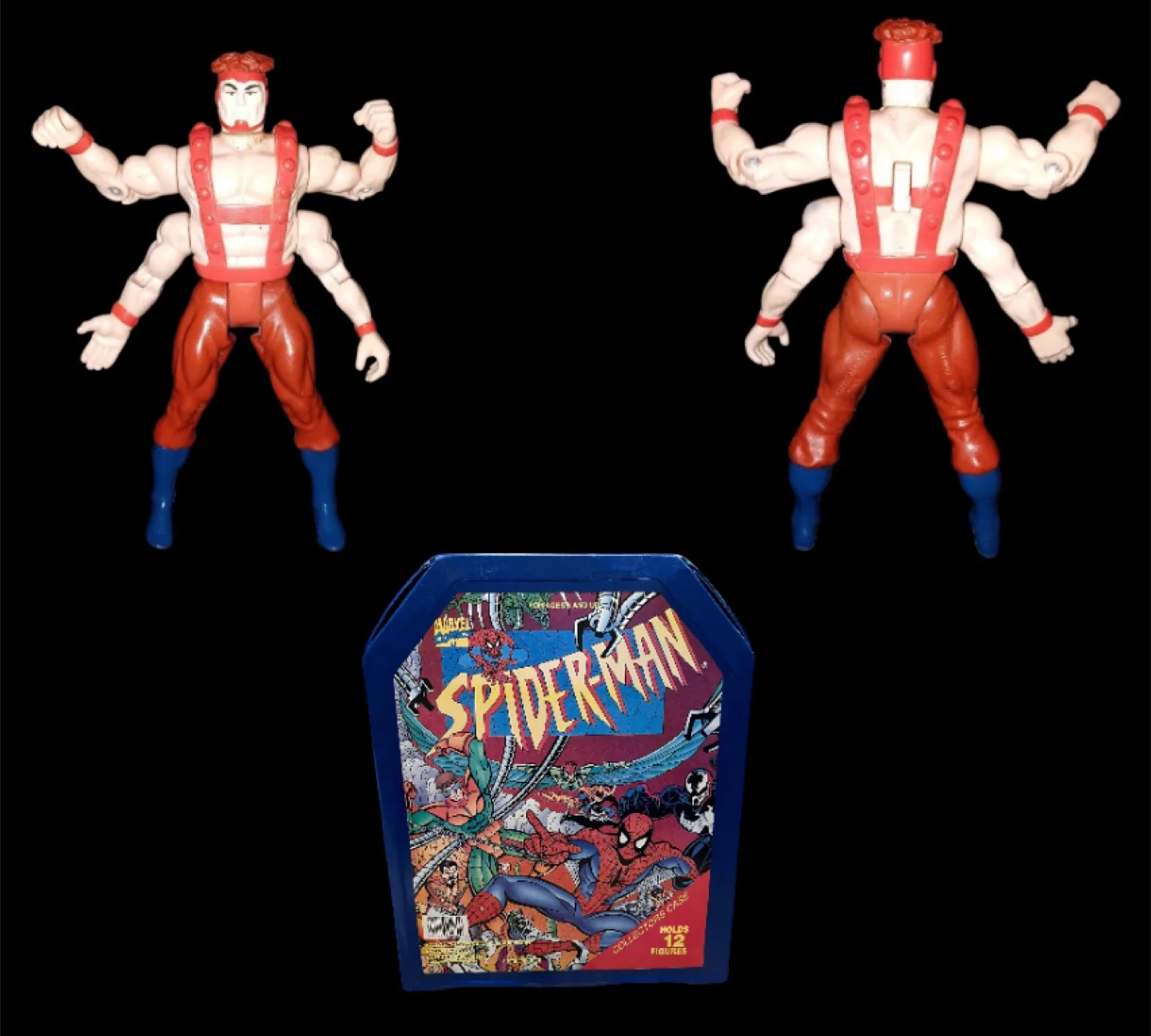 Vintage Marvel Spider-Man 4-Armed Figures and Collector Case image indicator(3)