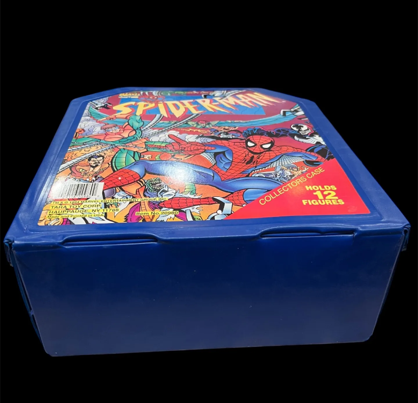 Vintage Marvel Spider-Man 4-Armed Figures and Collector Case image indicator(8)