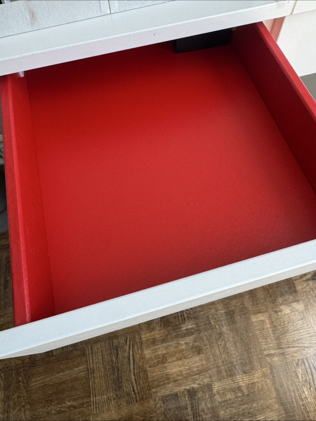 Ikea BRIMNES White Vanity Desk with Two Drawers - photo 4
