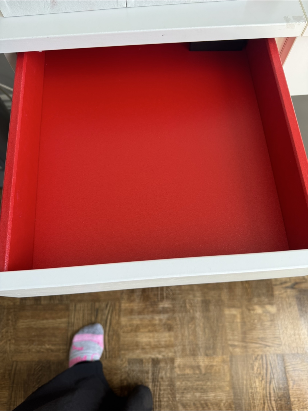 Ikea BRIMNES White Vanity Desk with Two Drawers - photo 3