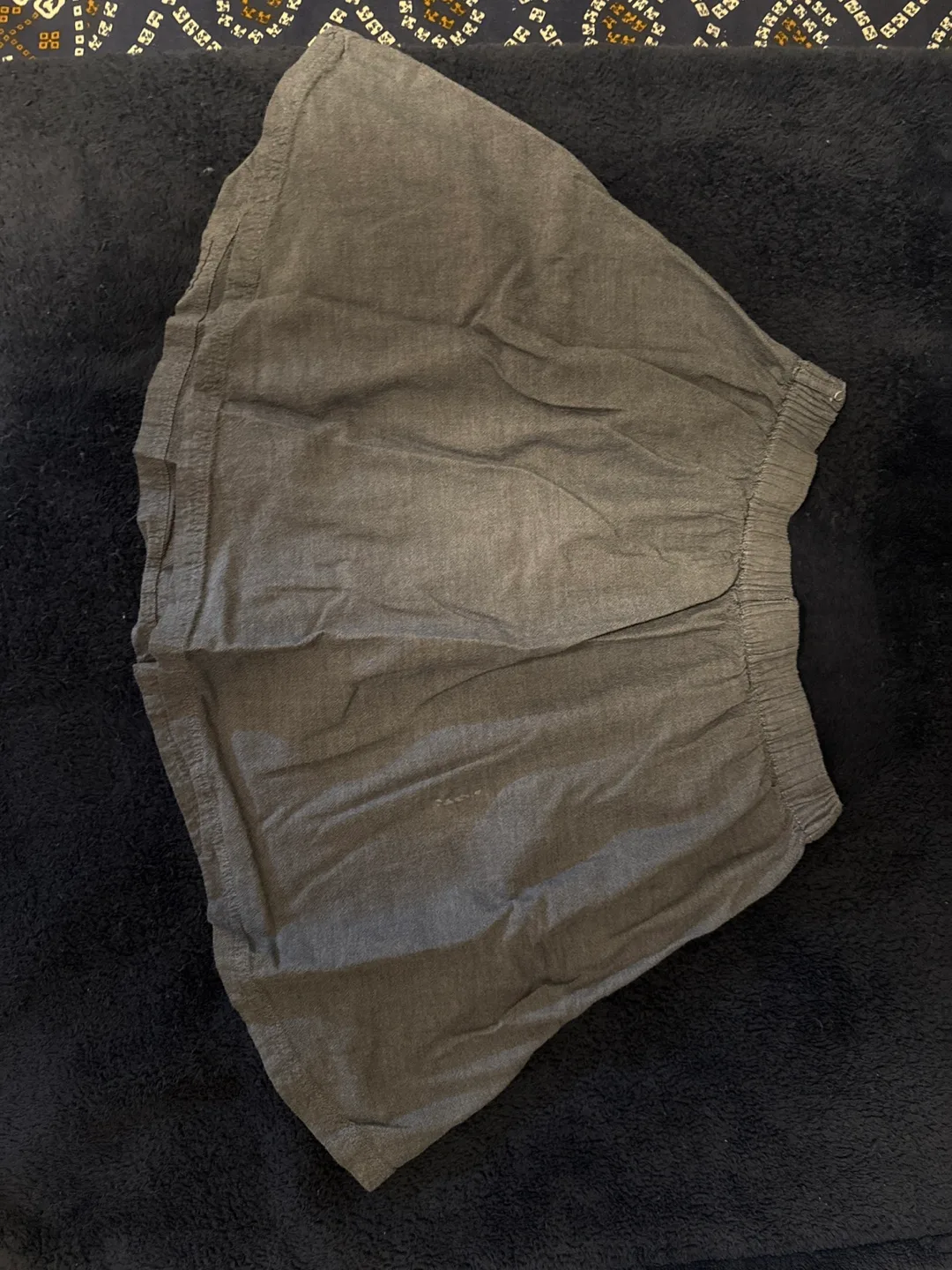 Greyish blue denim mini skirt 🏒 image indicator(2)