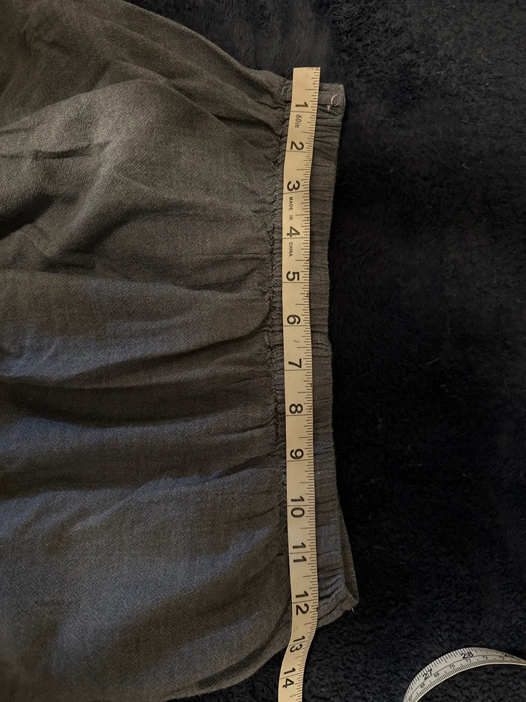 Greyish blue denim mini skirt 🏒 image indicator(4)