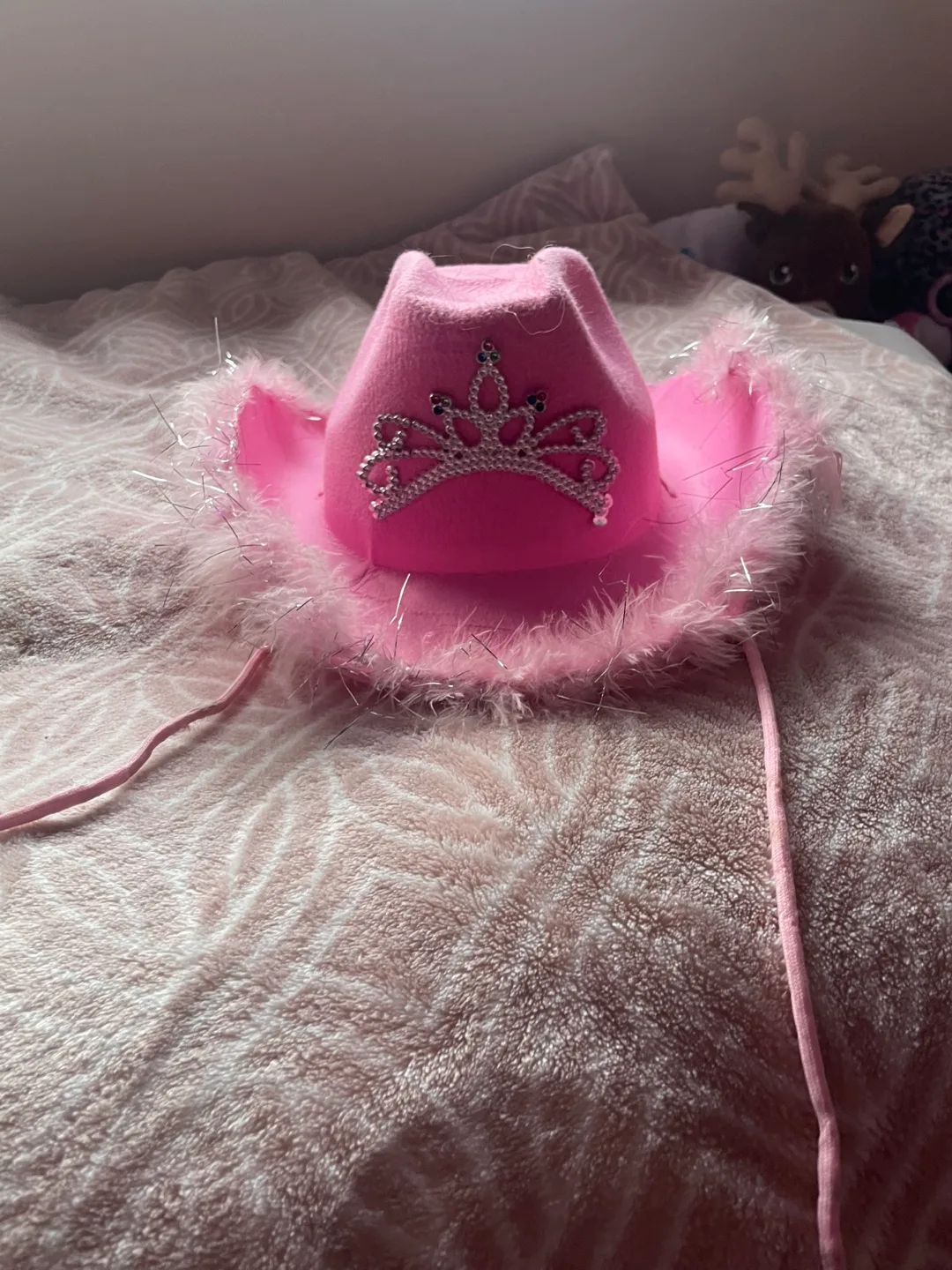 Pink Cowgirl Hat with Crown image indicator(2)