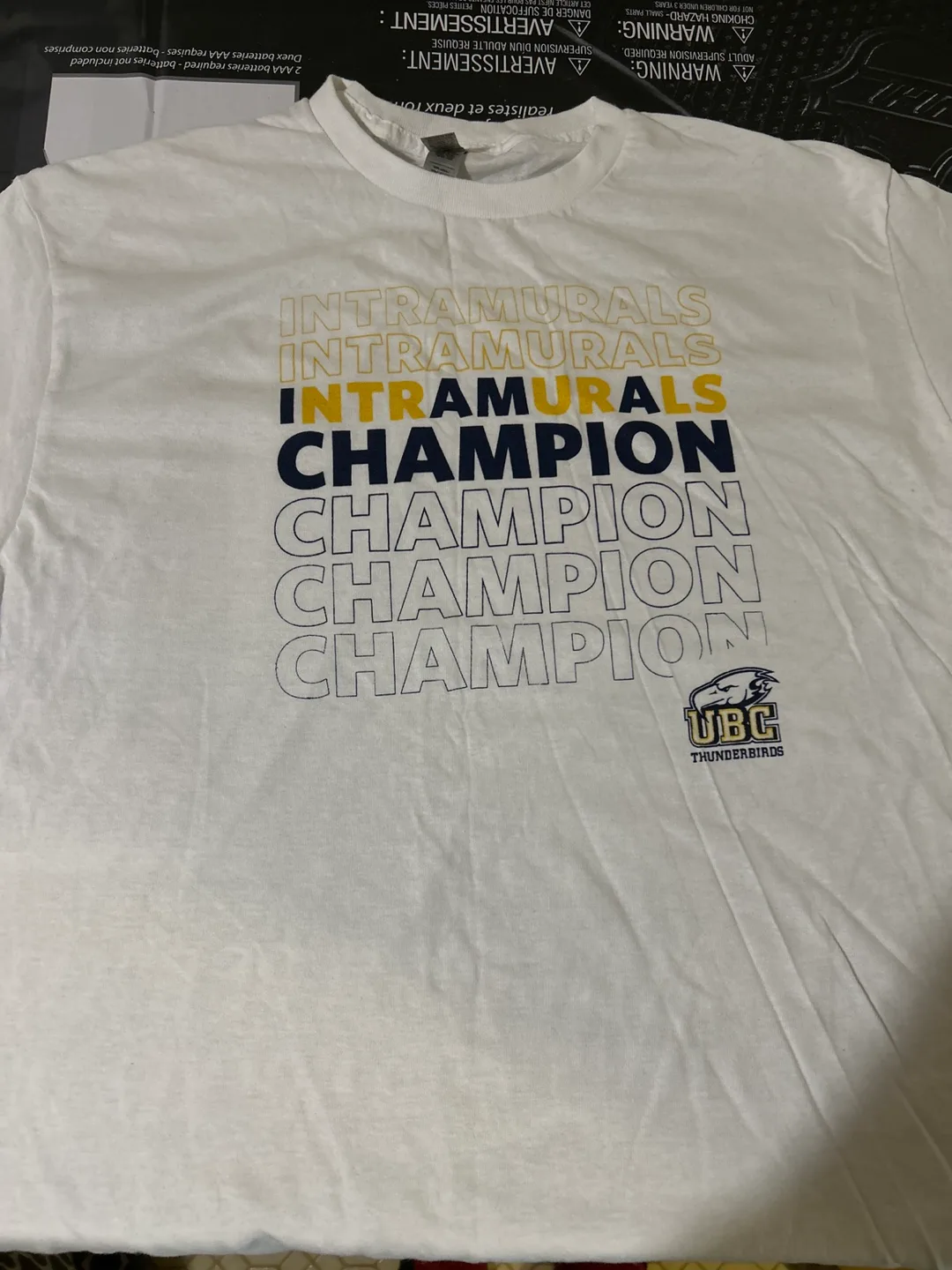 UBC Intramural Champion T-Shirt thumbnail