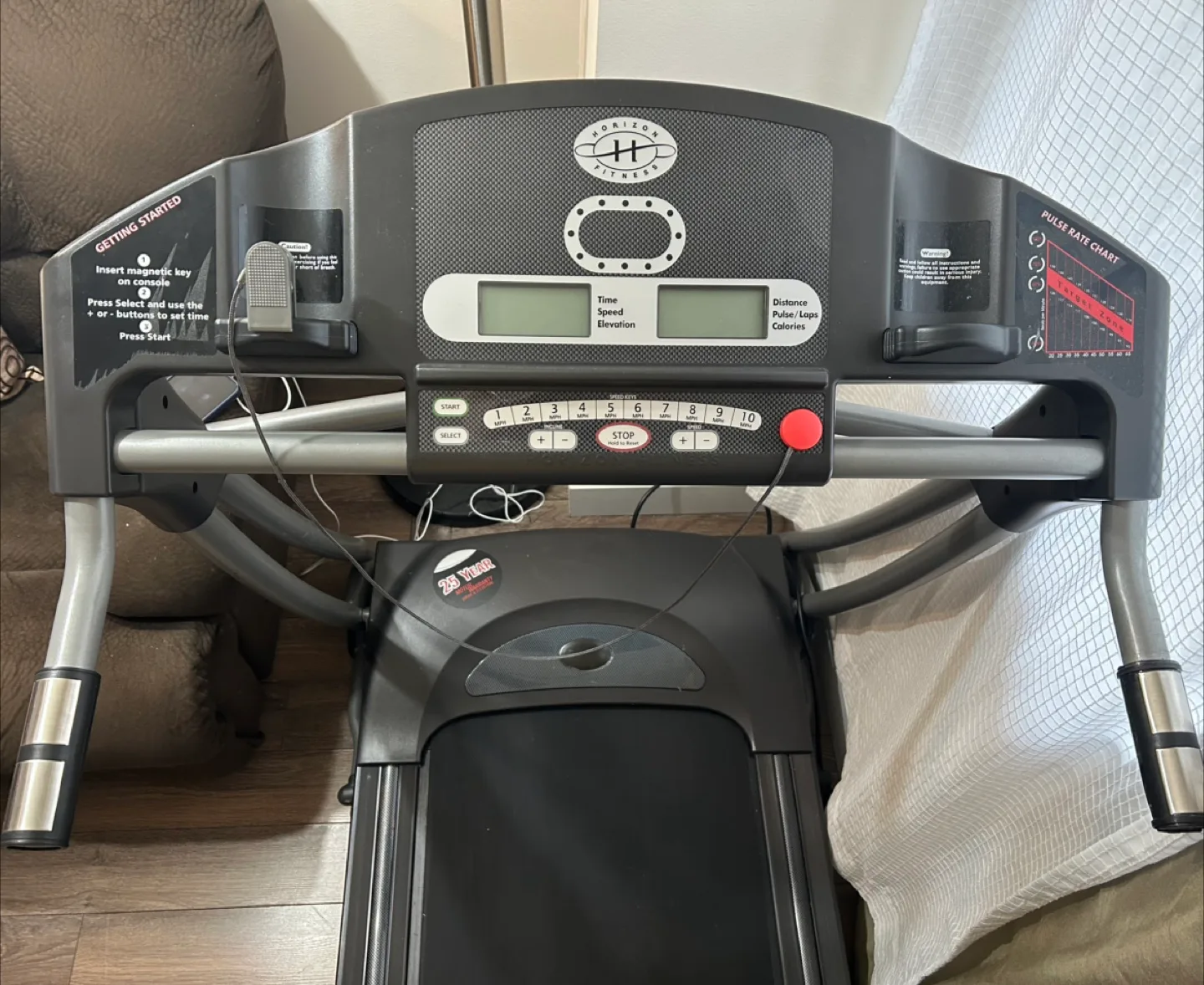 Horizon Fitness T92 Treadmill thumbnail