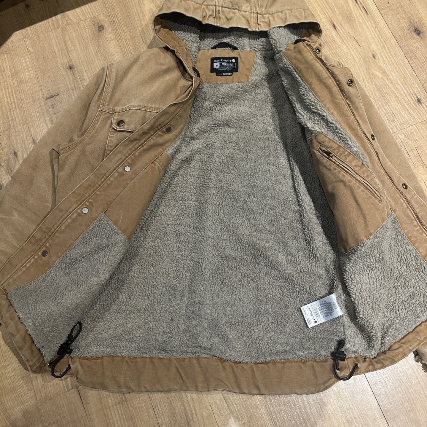 Carhartt Relaxed Fit Hooded Jacket - Men's Medium - photo 3