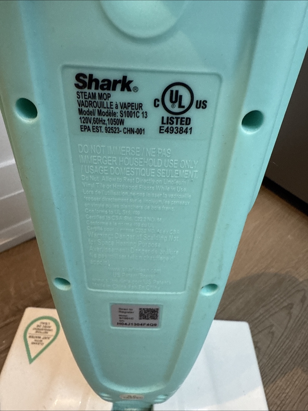 Shark Steam Mop S1001C 13 - photo 2