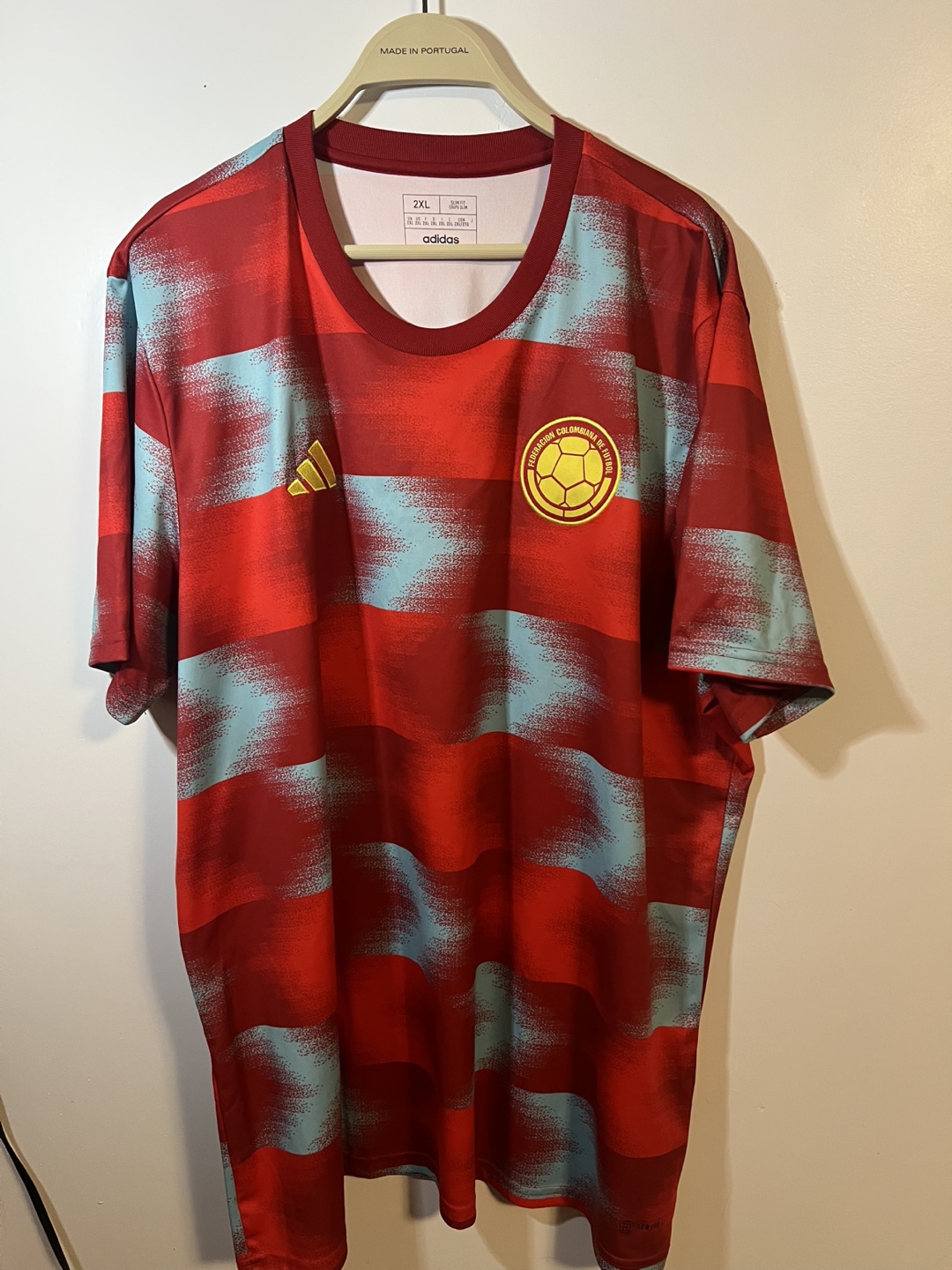 Adidas Colombia National Team Jersey - Size 2XL fits Like XL - photo 5