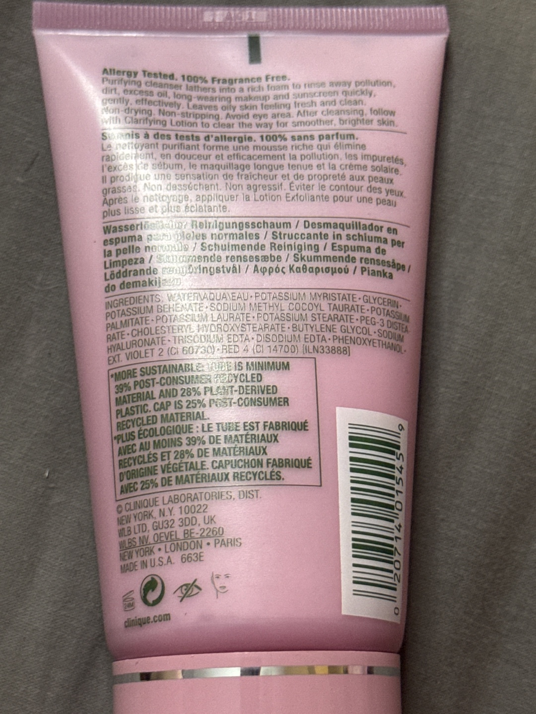 Clinique All About Clean Rinse-Off Foaming Cleanser - photo 2