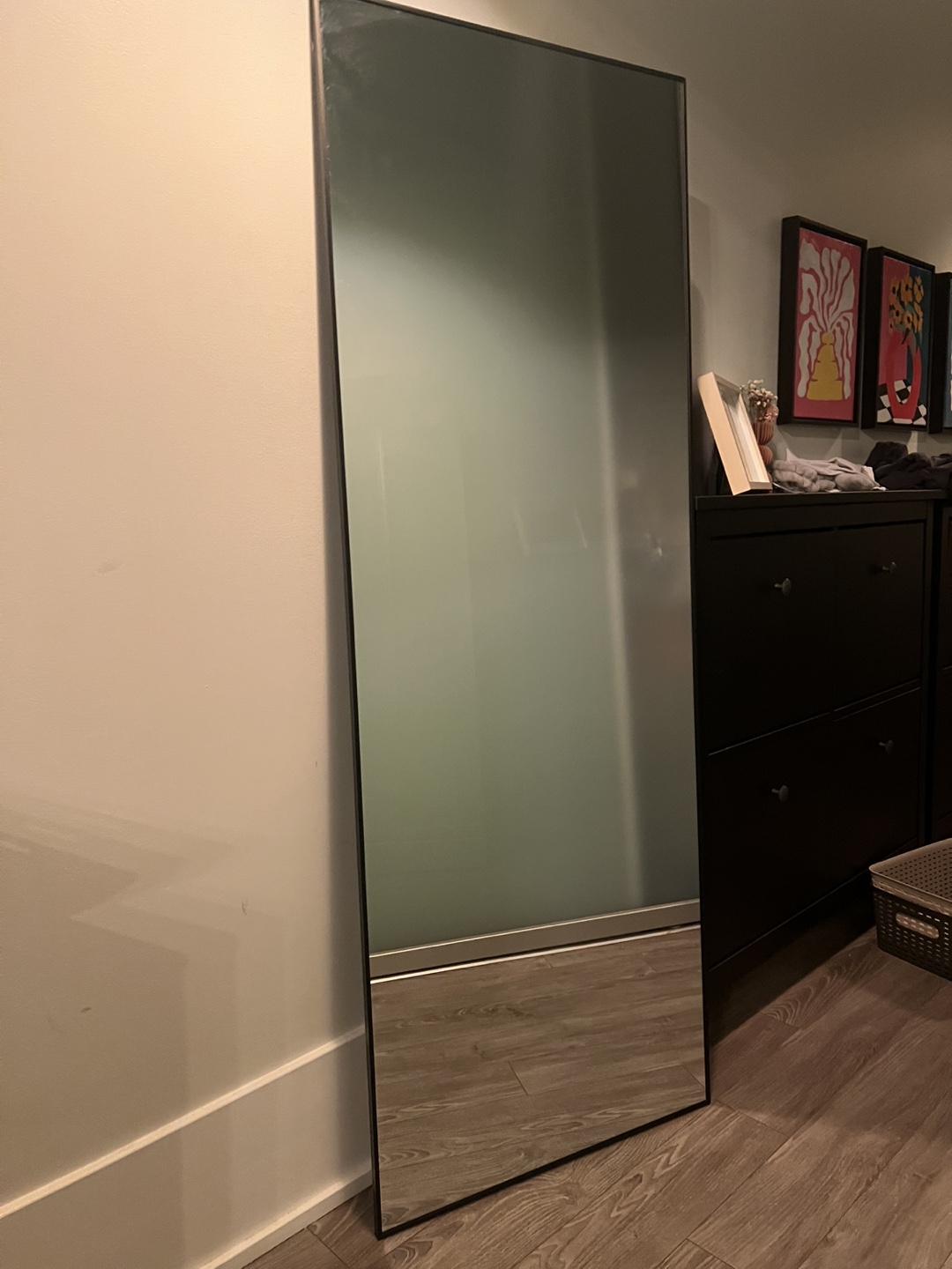 New Full-Length Mirror - Black Frame - photo 5