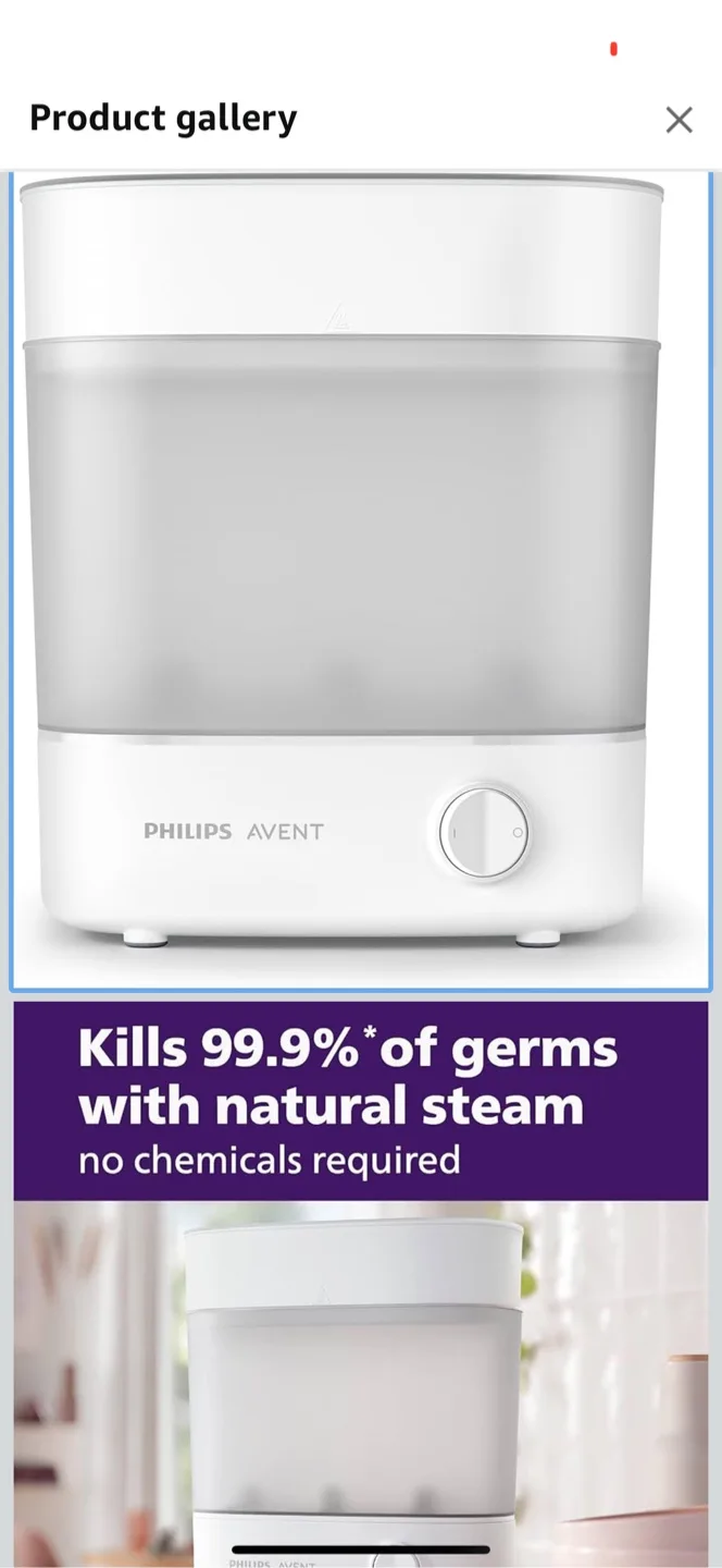 Philips Avent Baby Bottle Sterilizer thumbnail