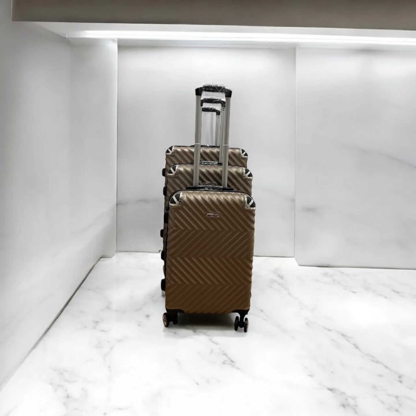 3-Piece Luggage Set - Gold thumbnail