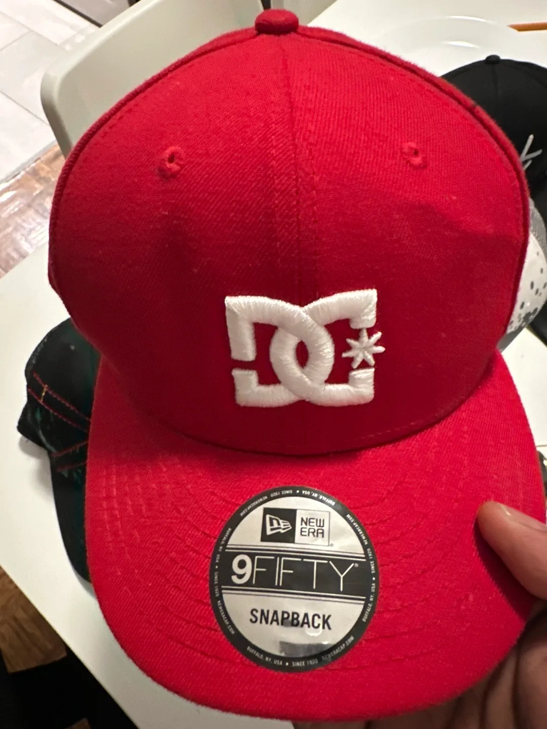 DC Shoes x New Era 9Fifty Snapback Red hat thumbnail