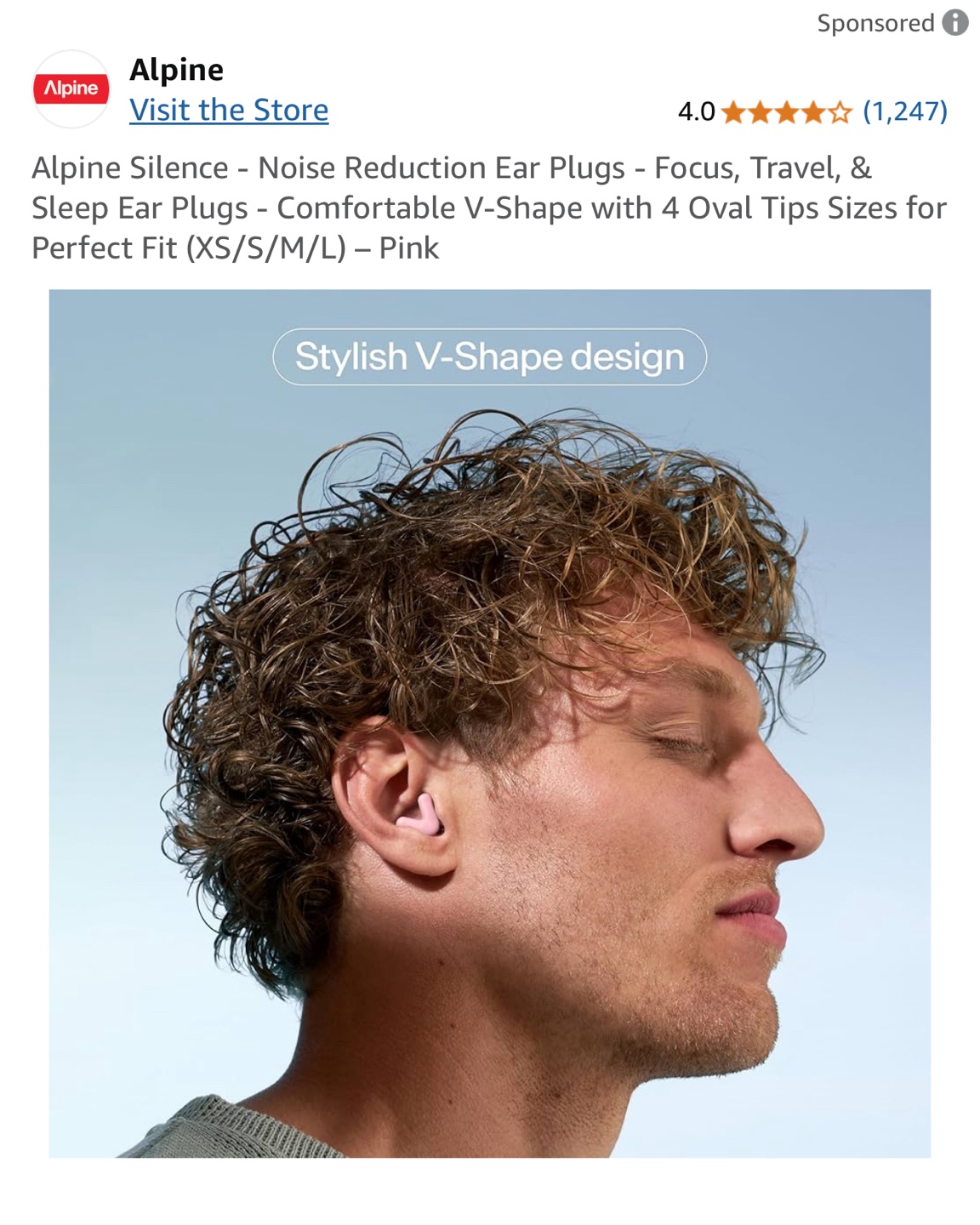 Alpine Silence Earplugs - Pink - photo 3