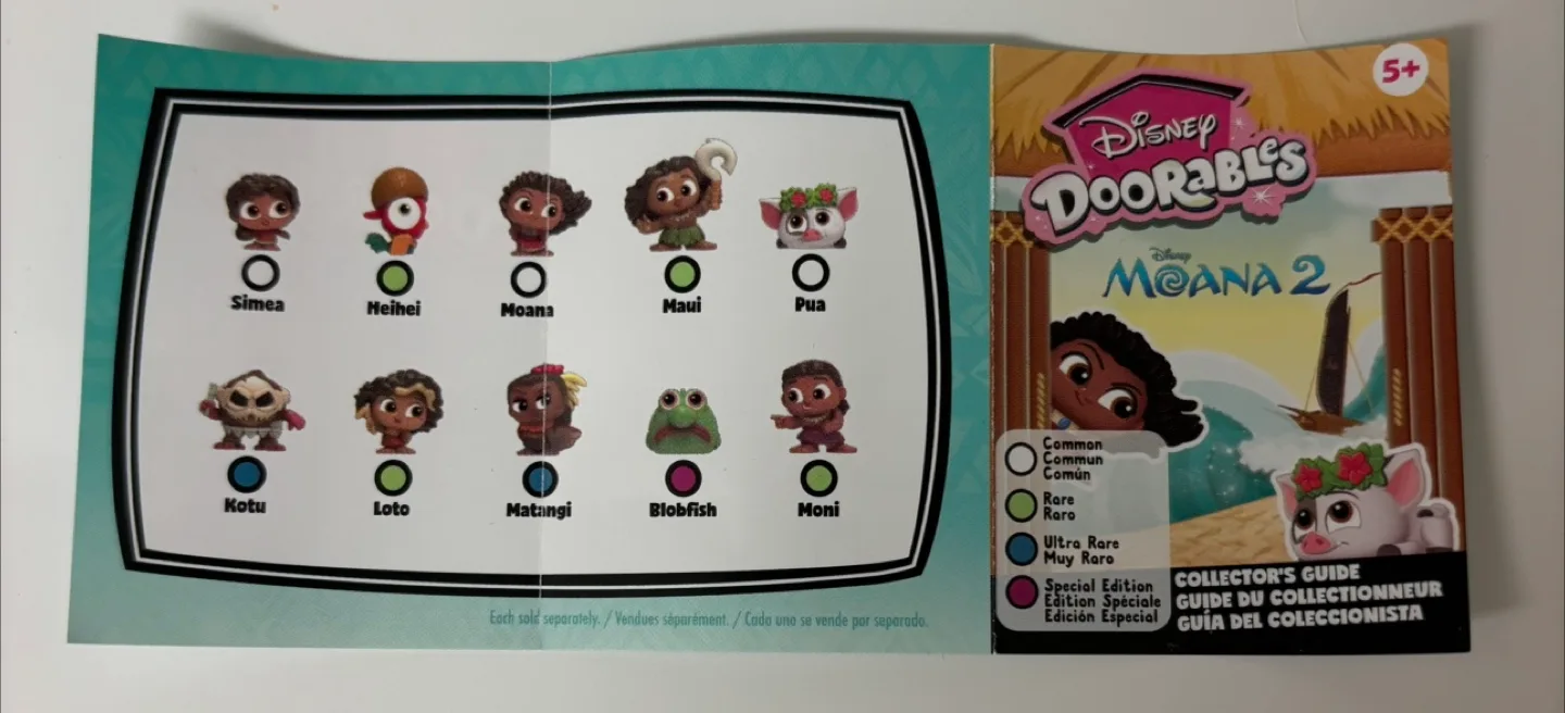 Disney Doorables Moana 2 Rare Figure thumbnail