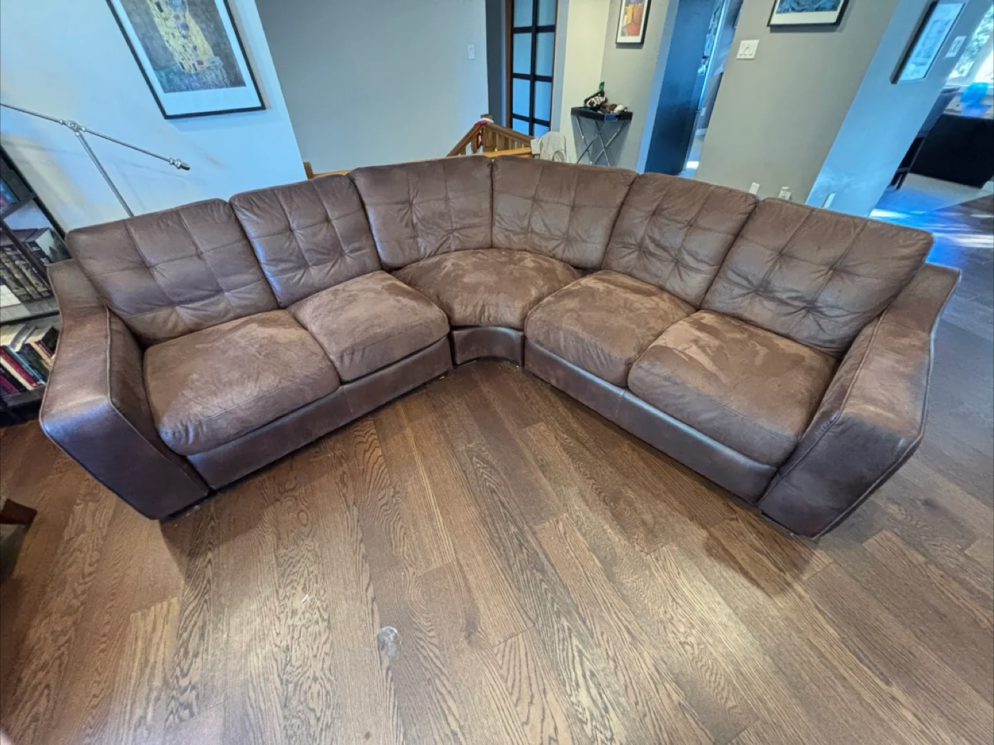 Brown Sectional Sofa thumbnail