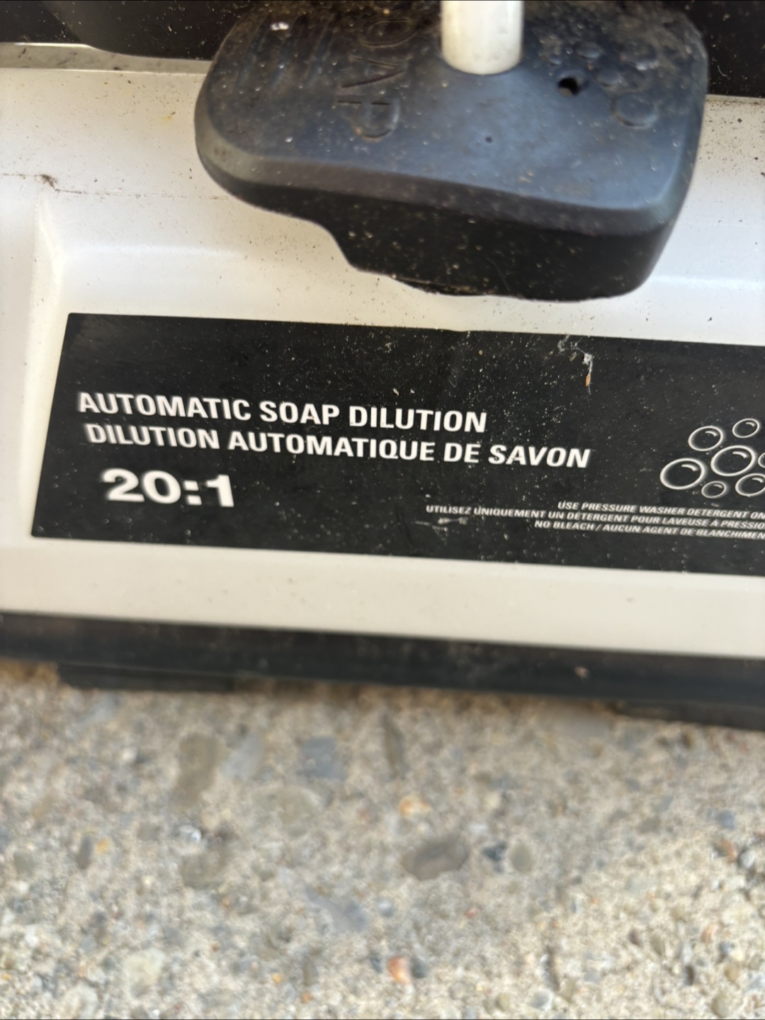 Benchmark 20:1 Automatic Soap Dilution Pressure Washer - photo 2